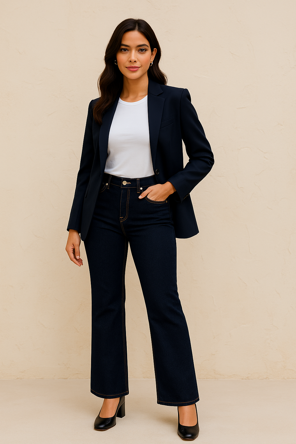 Clara W. Denim Jeans